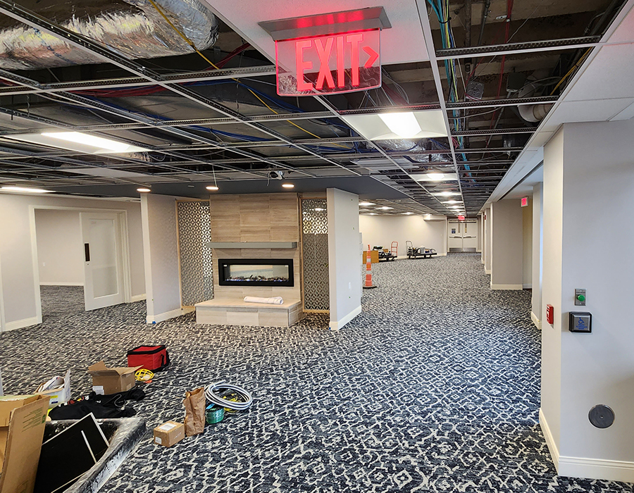 Commercial Acoustical Ceiling Installation is one of the many services we've provided our customers for decades.