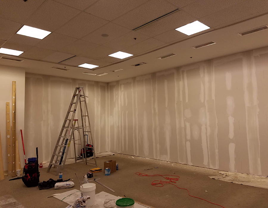 Professional commercial drywall finishing services for a flawless result - hire our experts today!