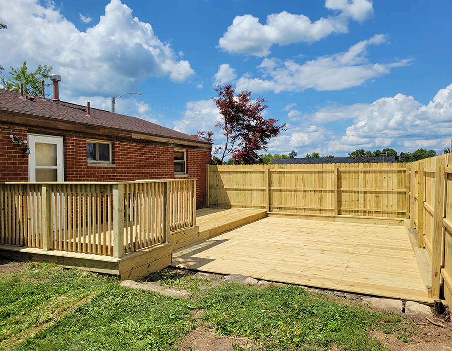 Expand your outdoor living space with expert residential deck building - contact us to start your project today!